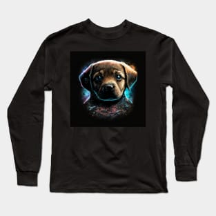 Puppy doggy dog sci-fi Long Sleeve T-Shirt